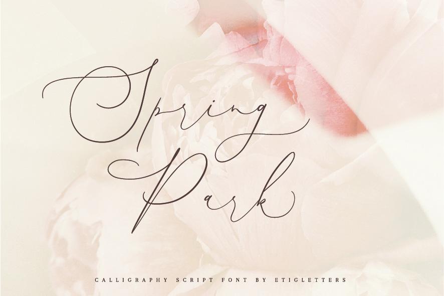 Spring Park Font