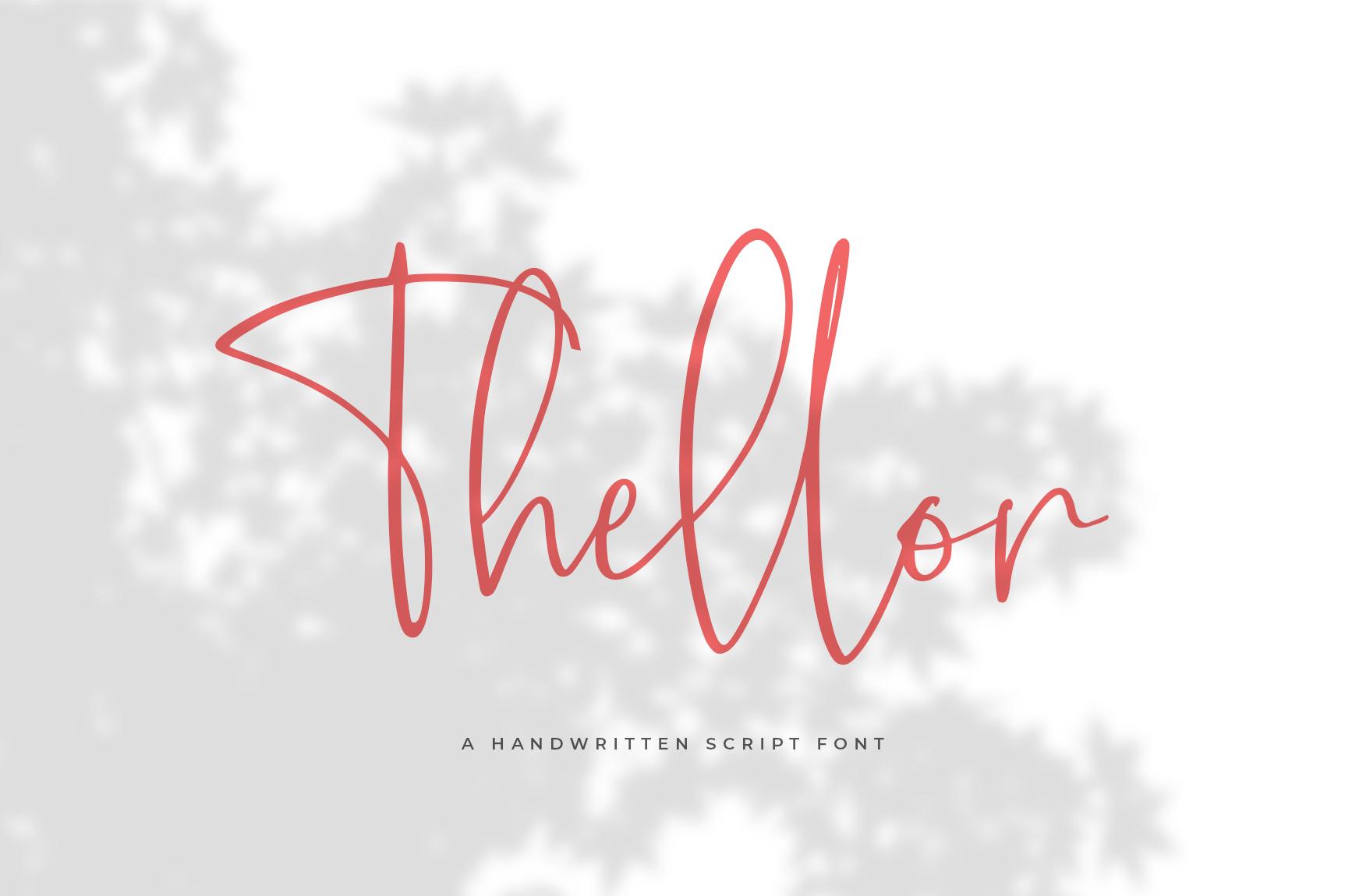 Thellor Font