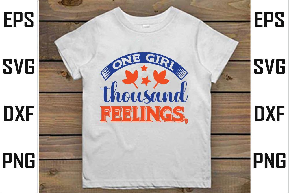 Baby    Svg Design, One Girl Thousand Fe