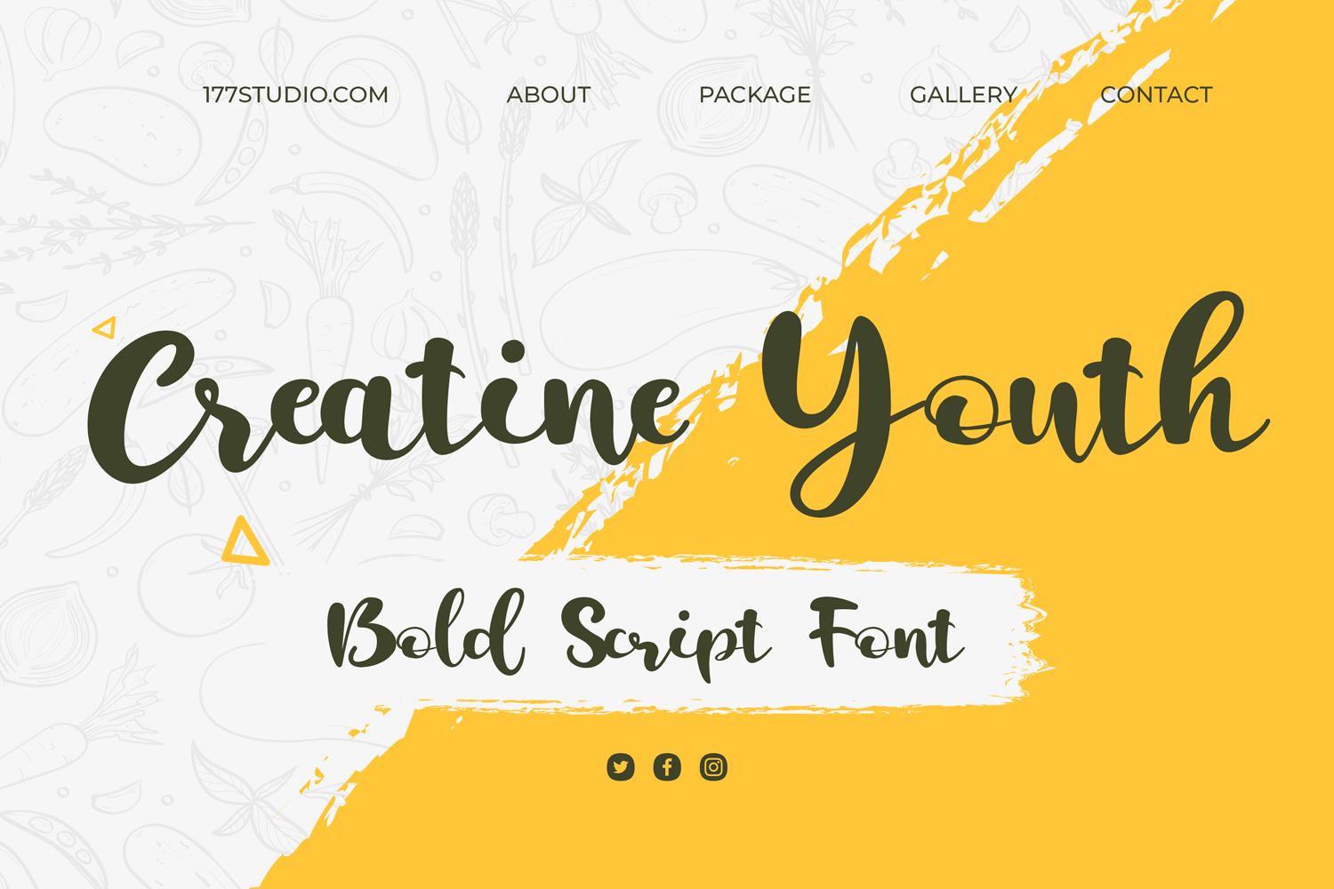 Creatine Youth Font