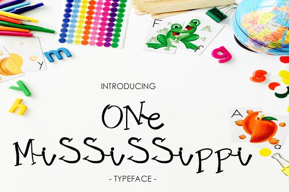 One Mississippi Font