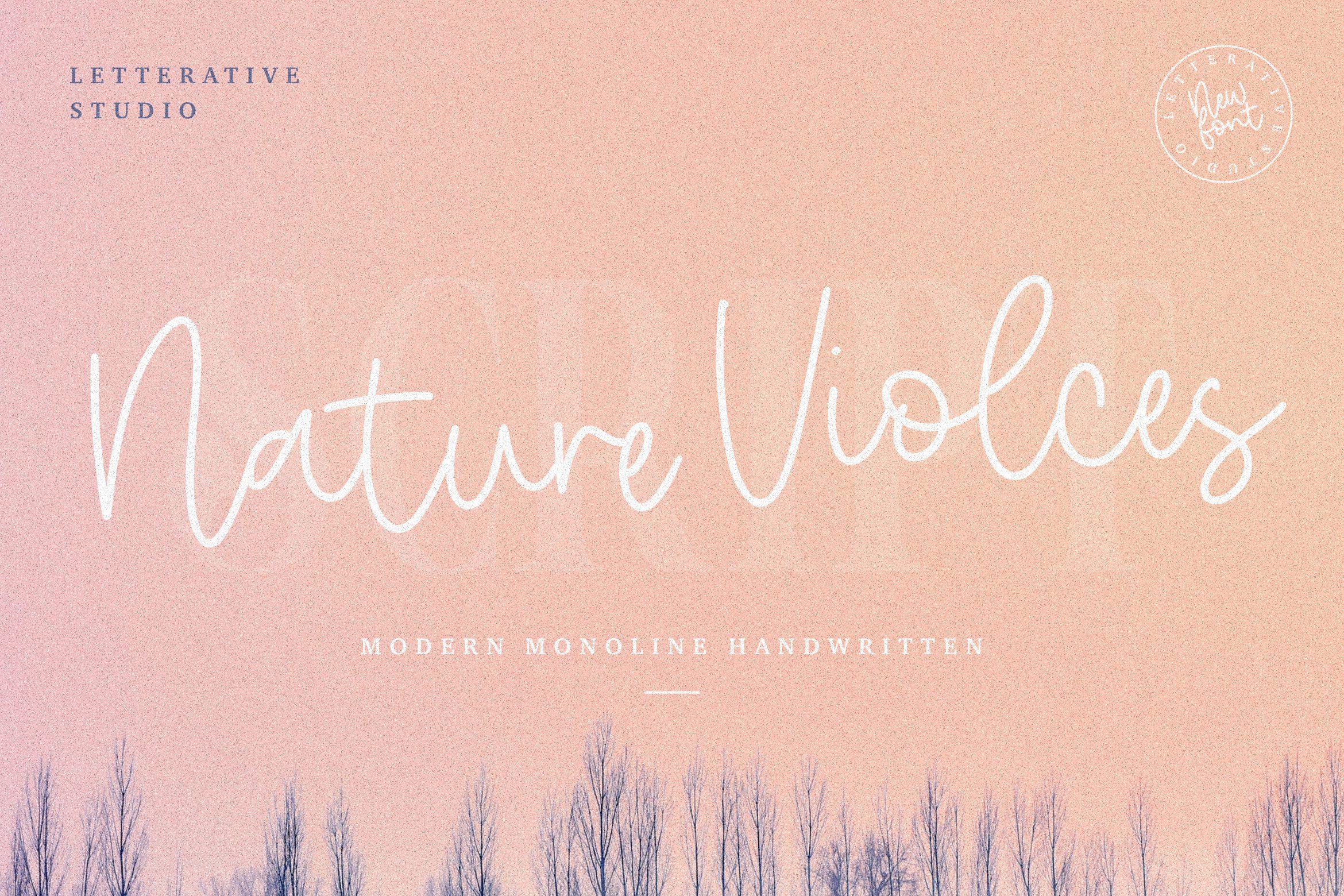 Nature Violces Font