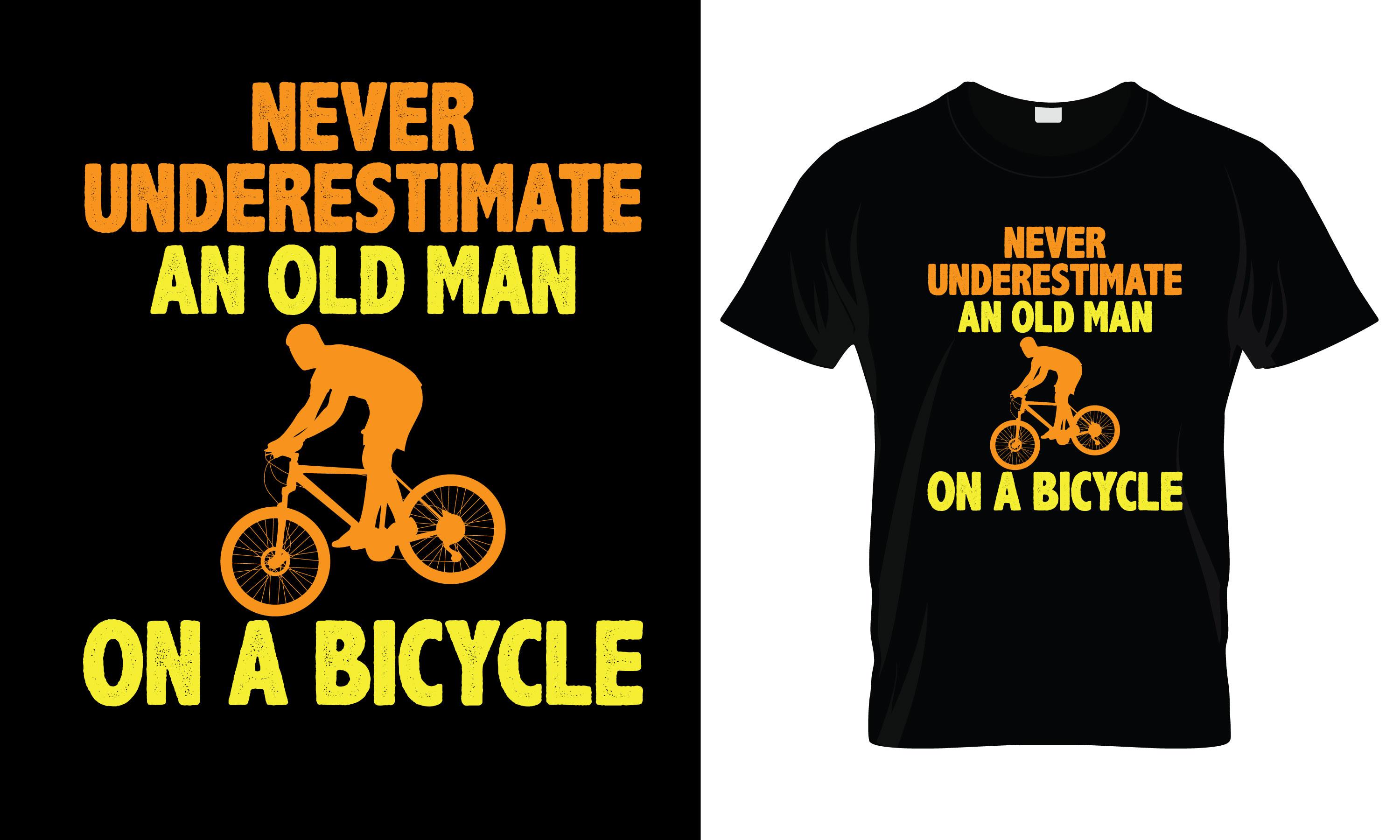 Never Underestimate an Old Man T-Shirt