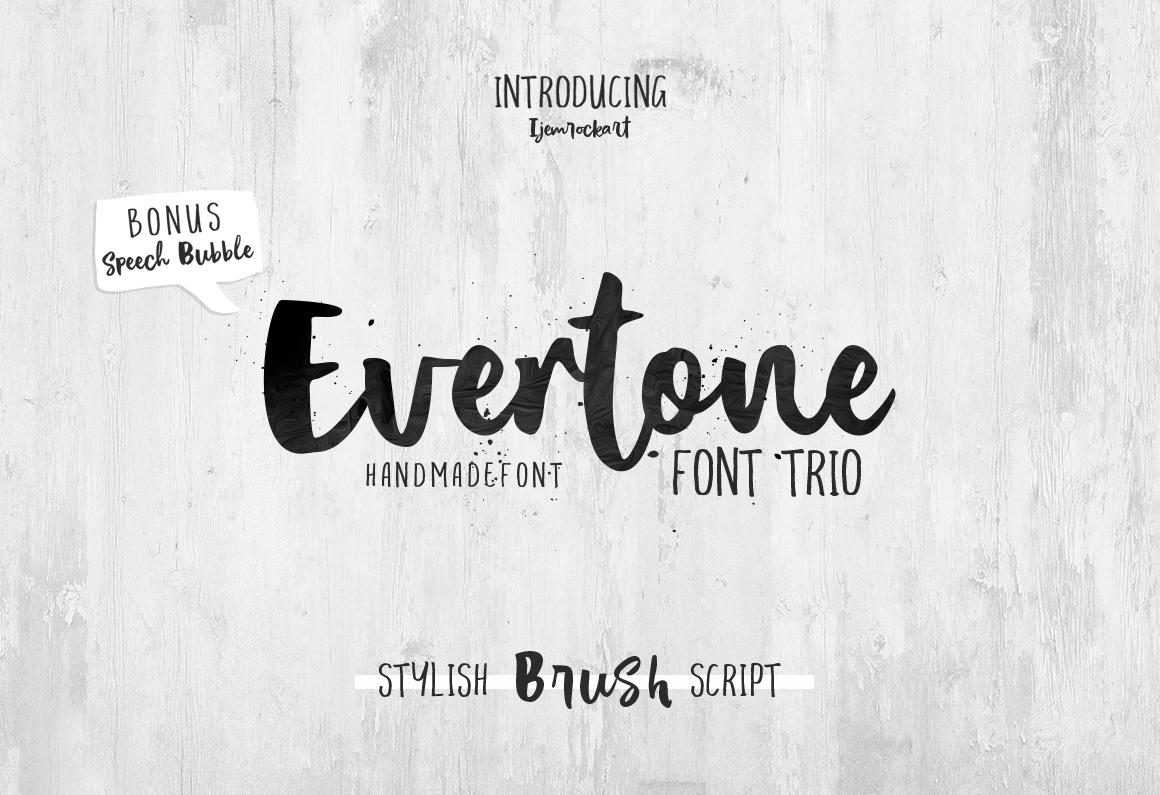 Evertone Font