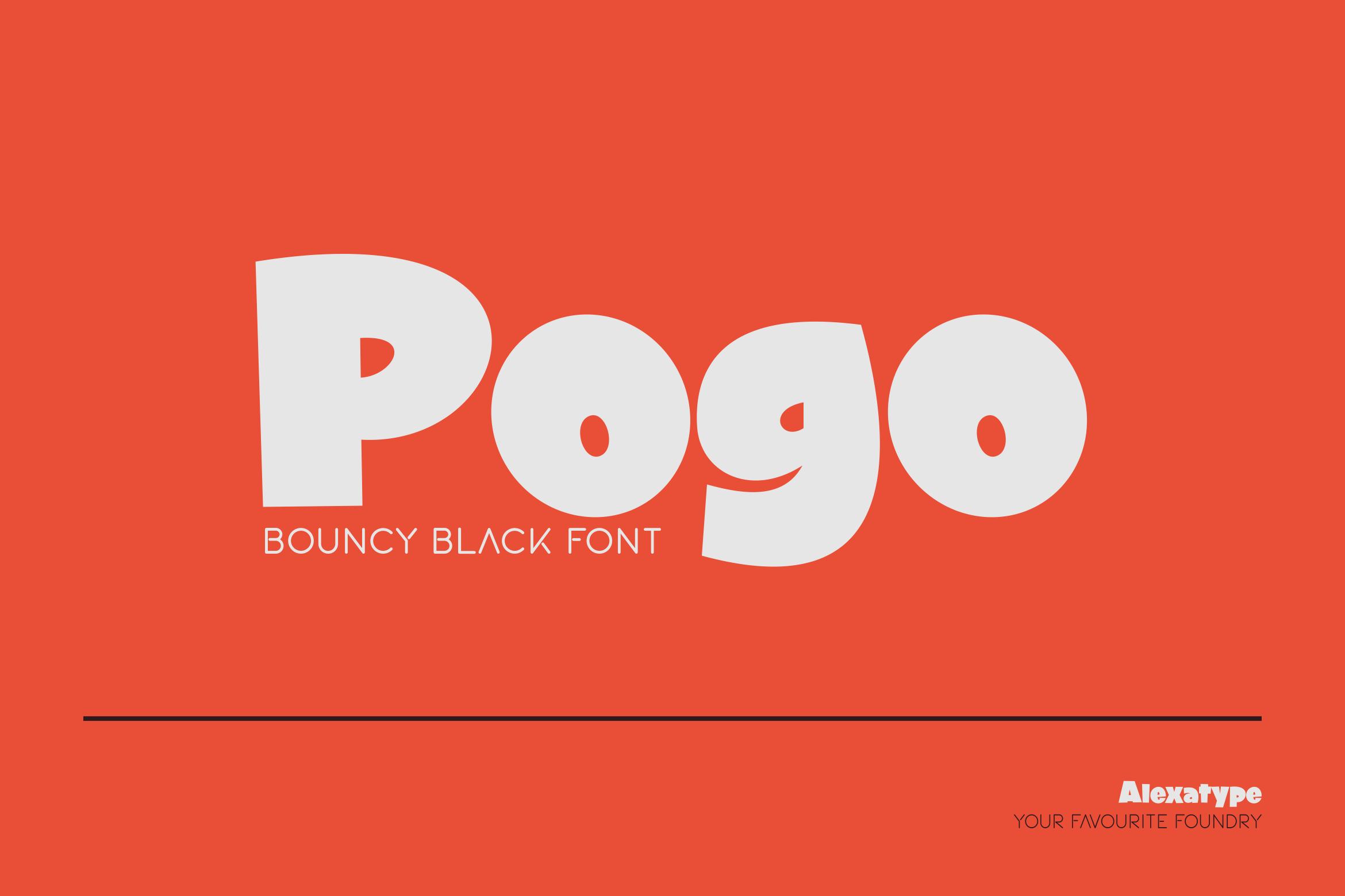 Pogo Font