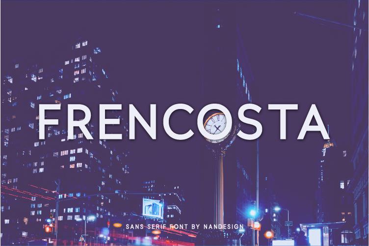 Frencosta Font