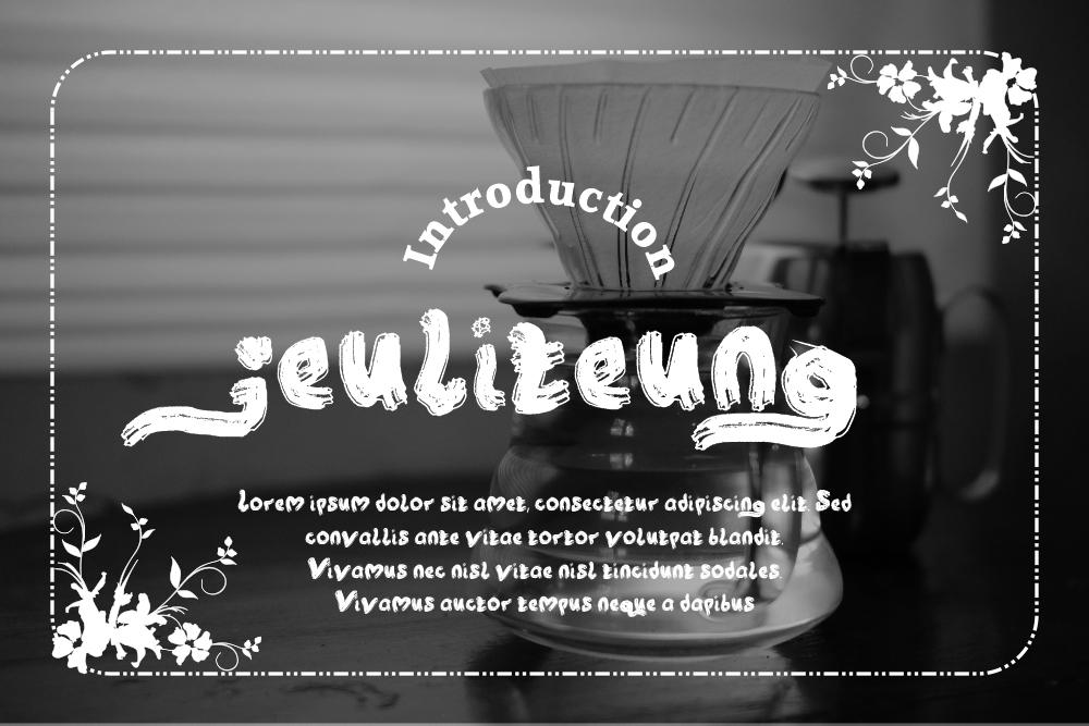 Jeuliteung Font