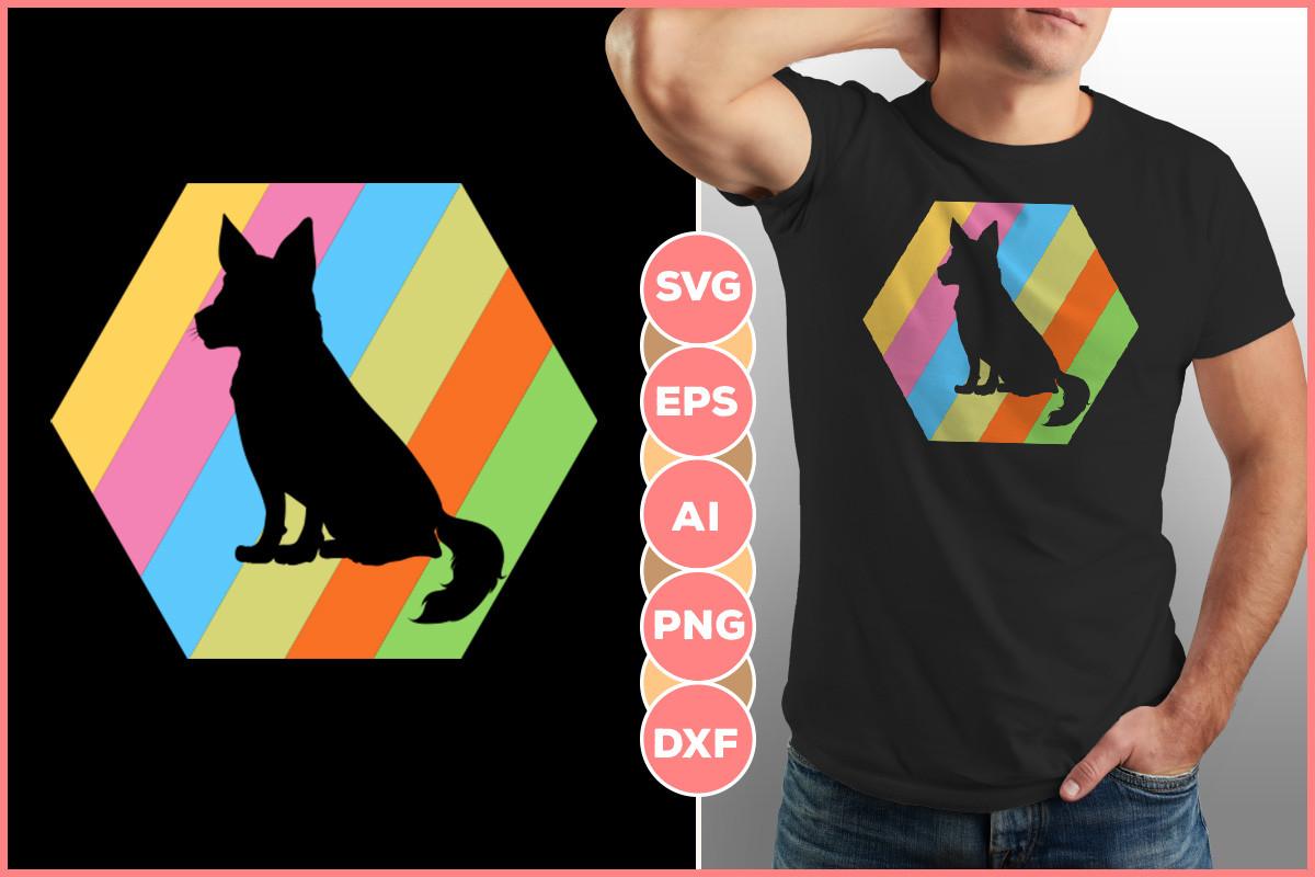 German Shepherd T-shirt Design