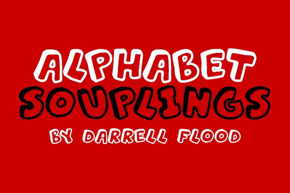Alphabet Souplings Font