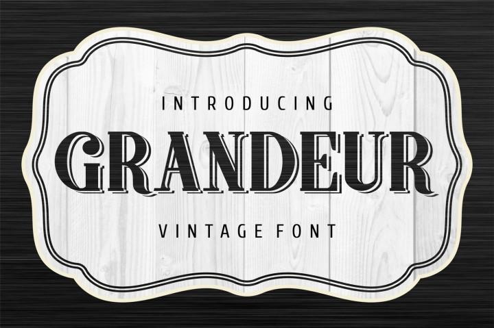 Grandeur Font