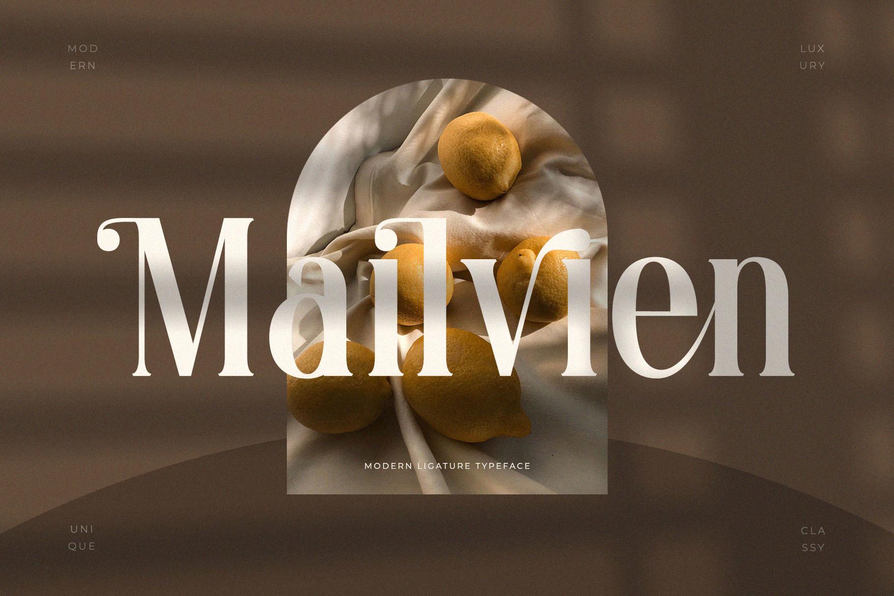 Mailvien Font