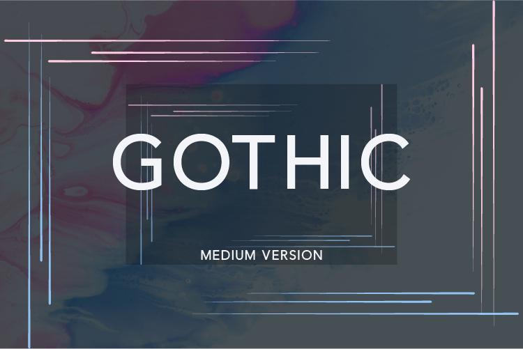 Gothic Medium Font