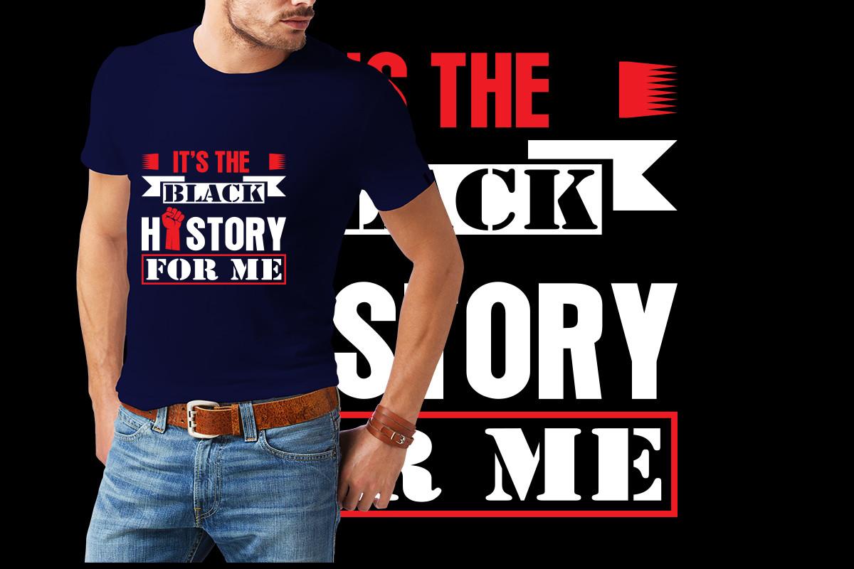 Black History T-Shirt Design