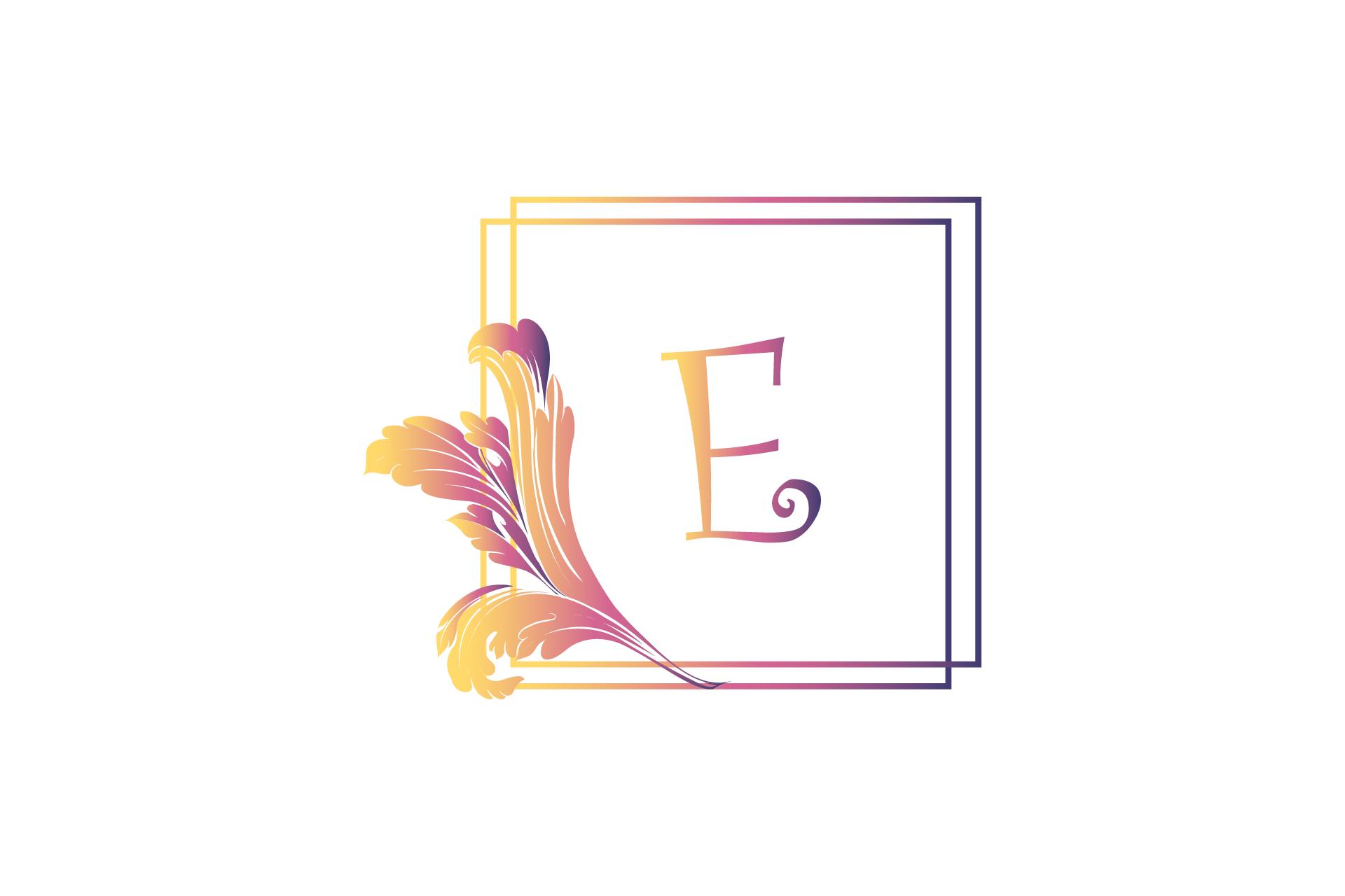 Monogram Logo Letter
