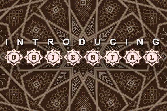 Oriental Font
