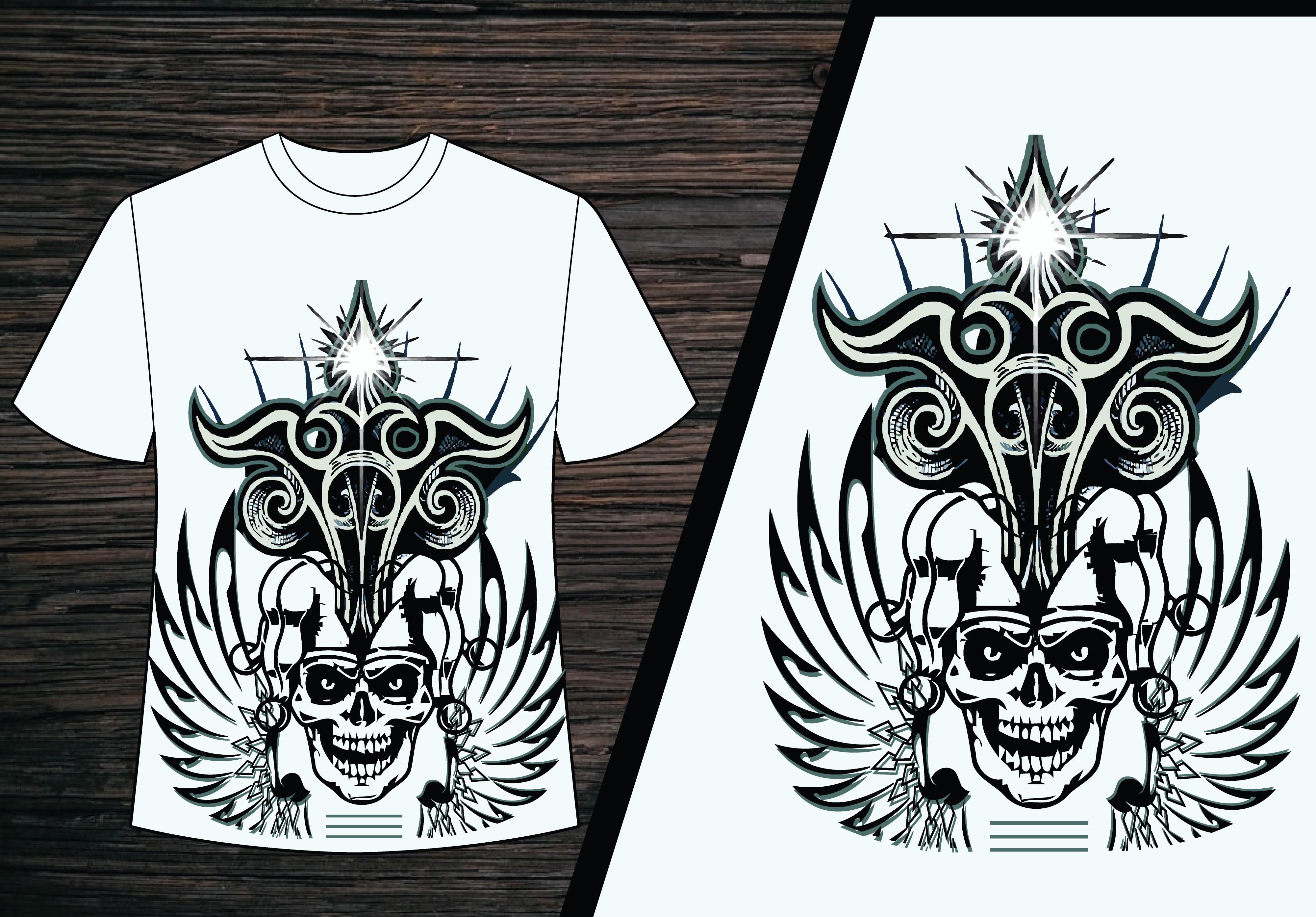 Skull Artwork Design and Arts