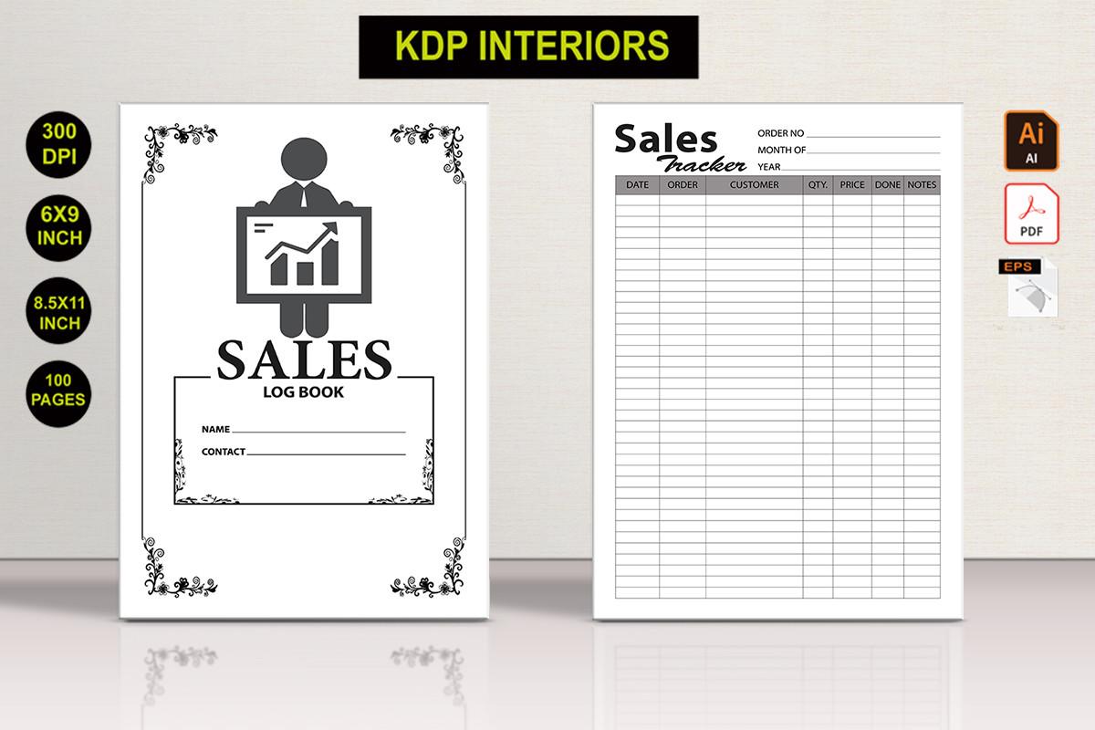 Sales Log Book Interior