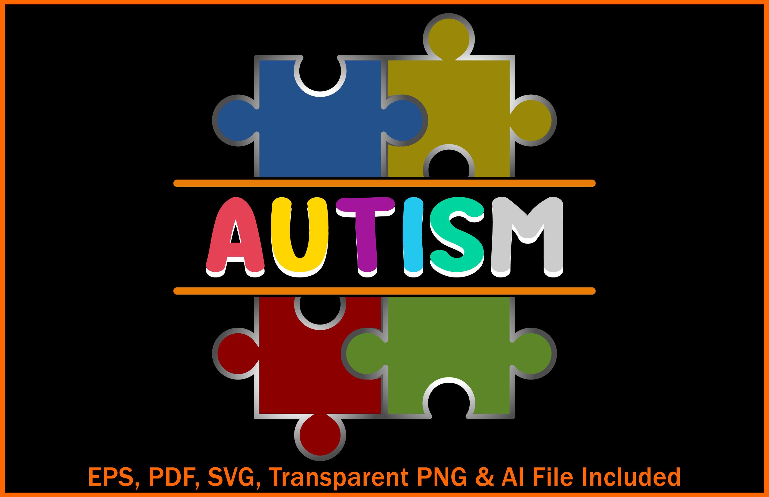 Autism Awareness Day T-Shirt Design.