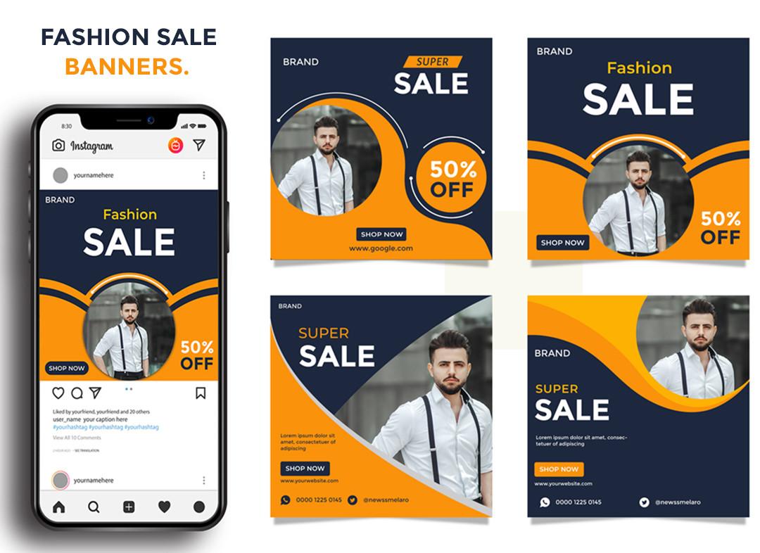 Fashion Social Media Banner Set