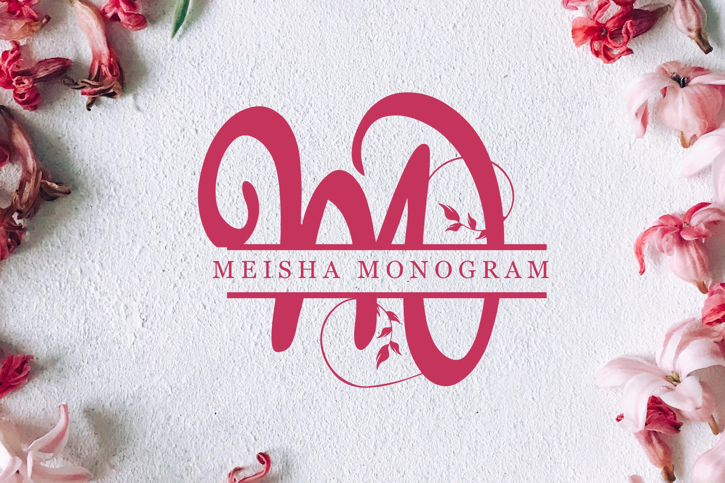 Meisha Monogram Font