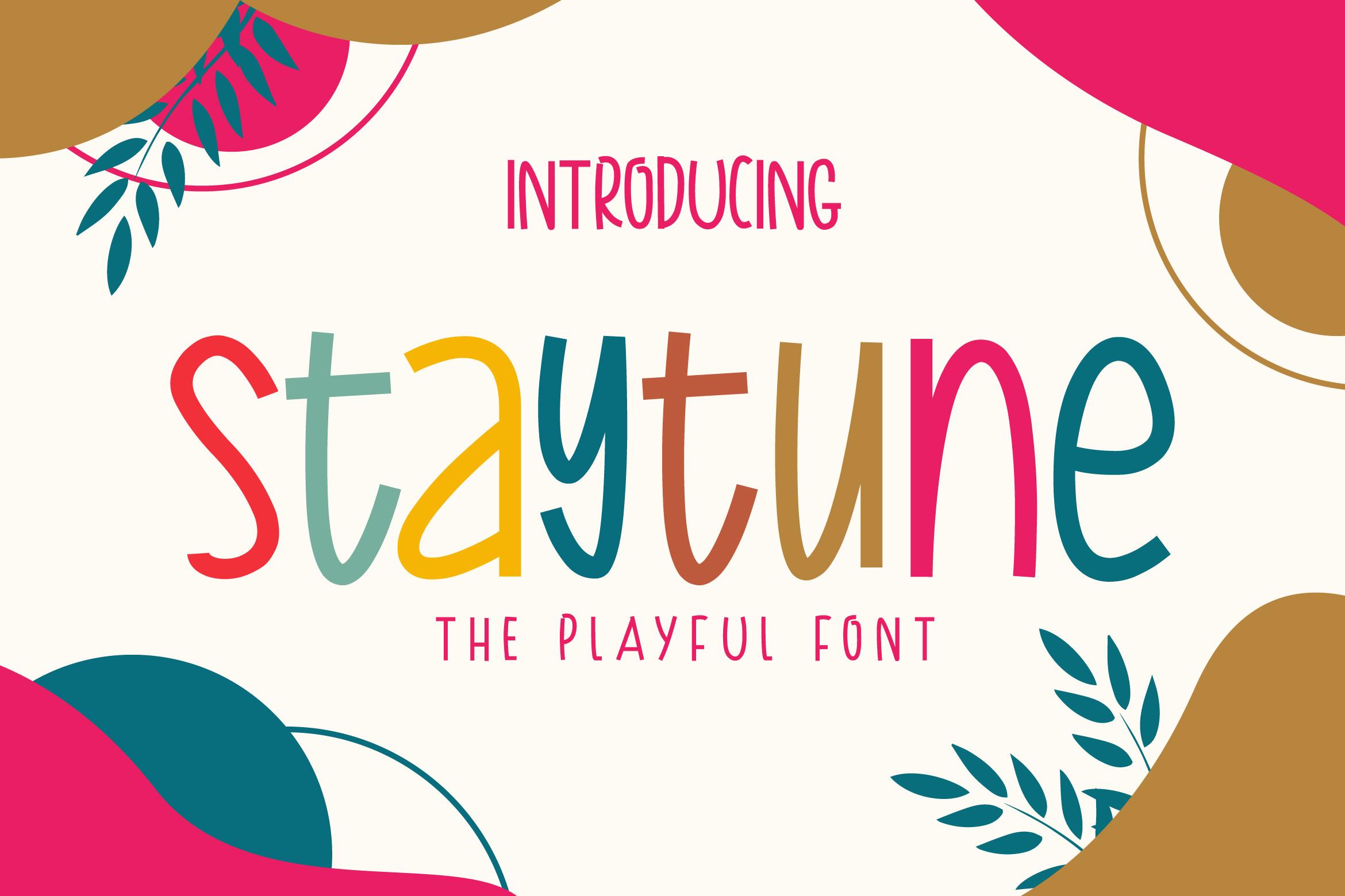 Staytune Font
