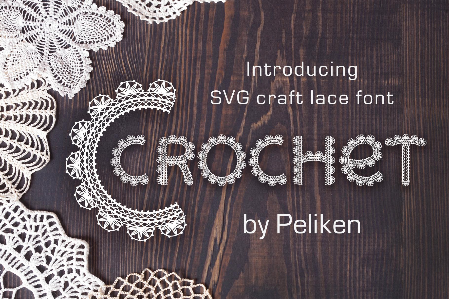 Crochet Font