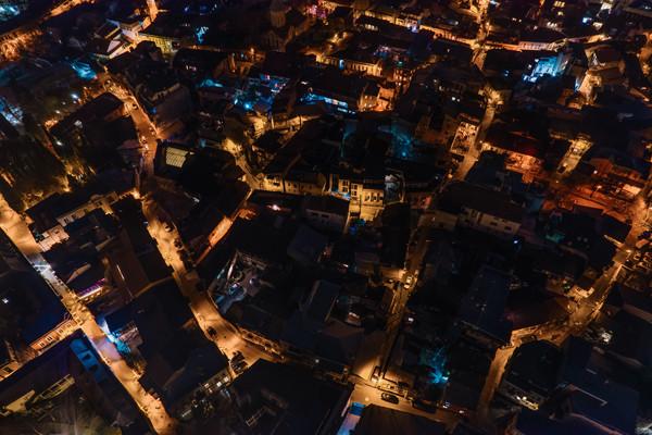 Illuminated Streets in the Old District