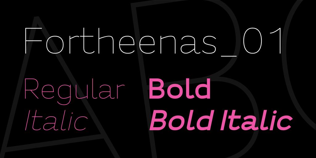 Fortheenas 01 Font