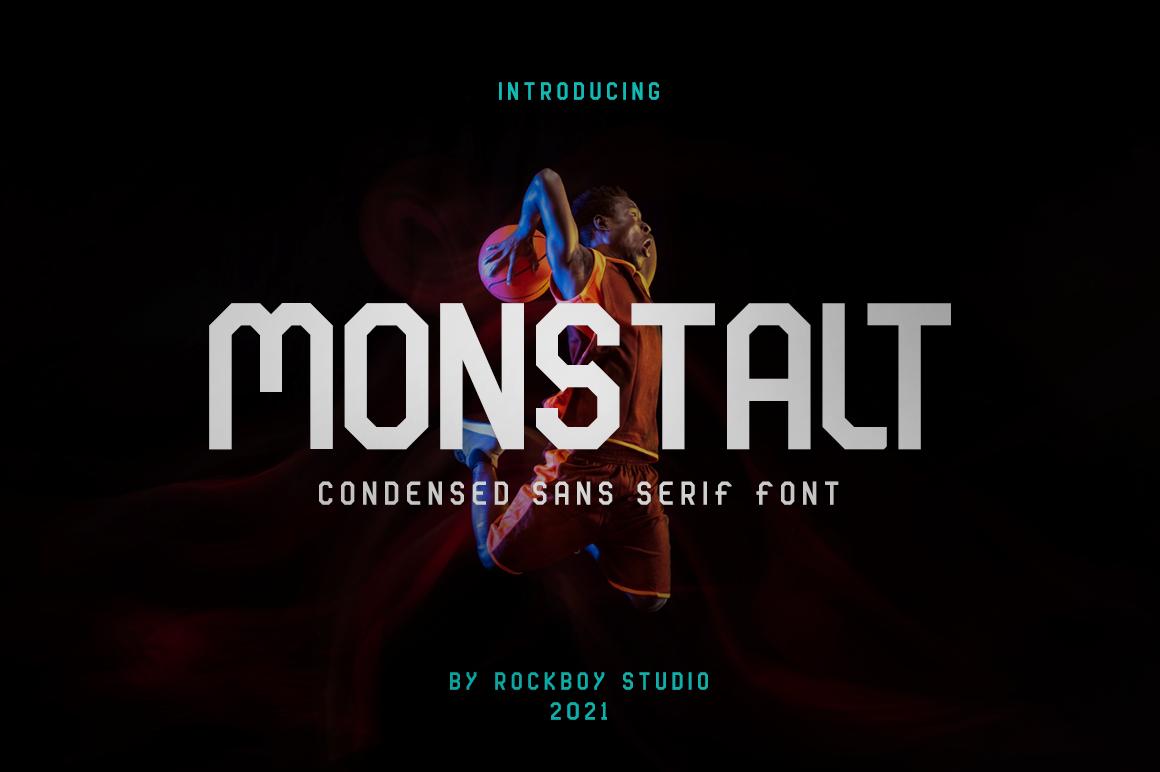 Monstalt Font