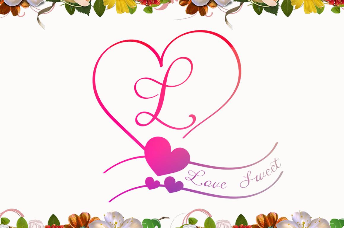 Love Sweet Monogram Font