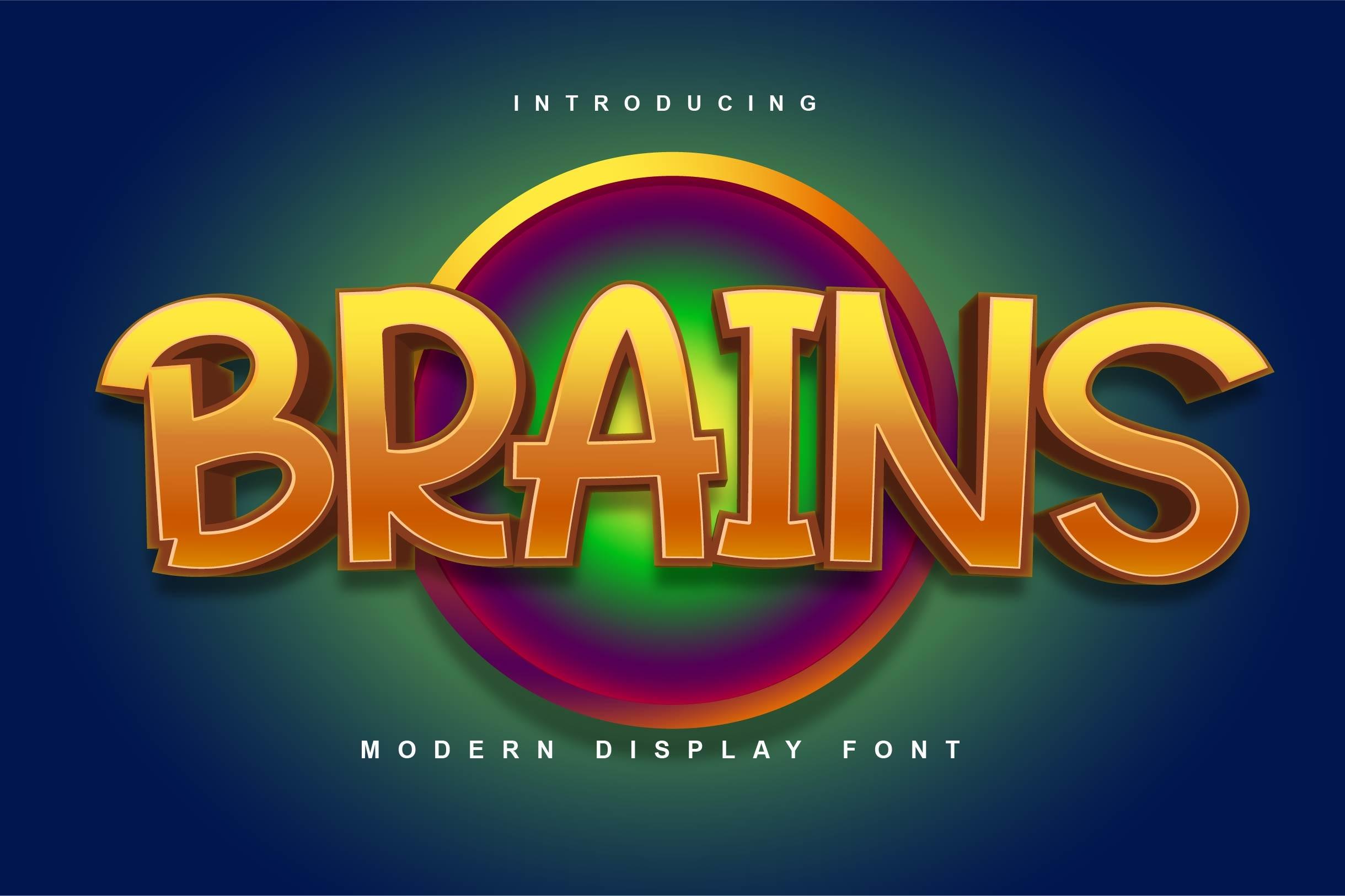Brains Font