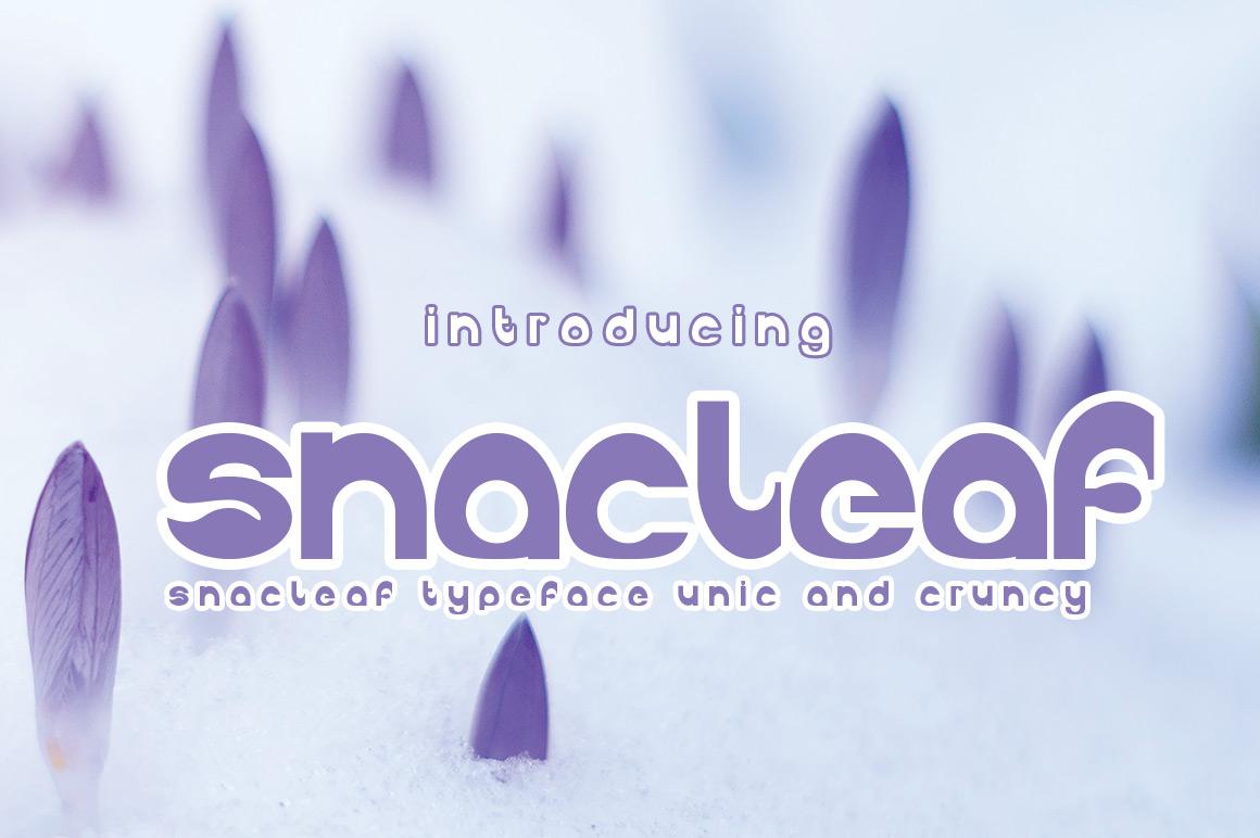 Snackleaf Font