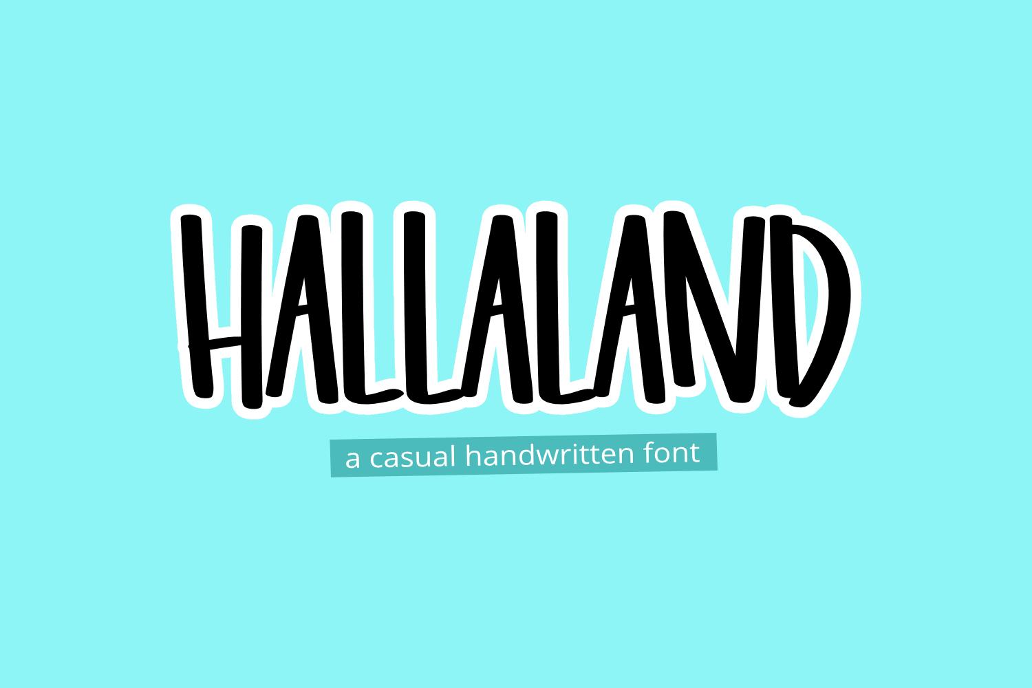 Hallaland Font