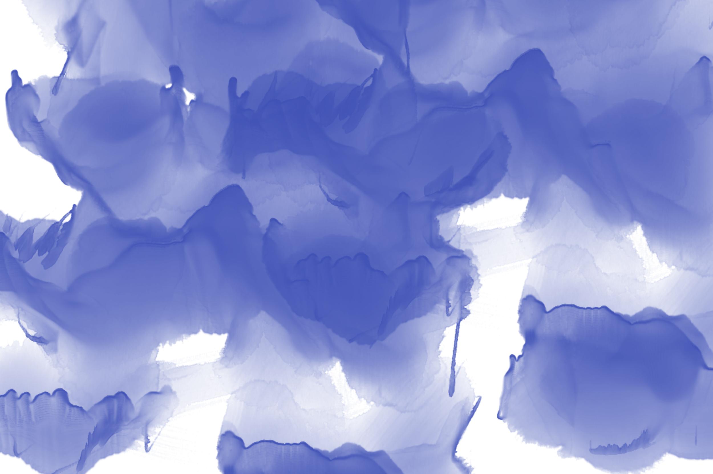 Watercolor Stains Wedding