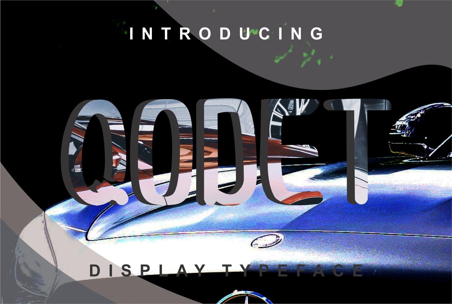 Qodet Font