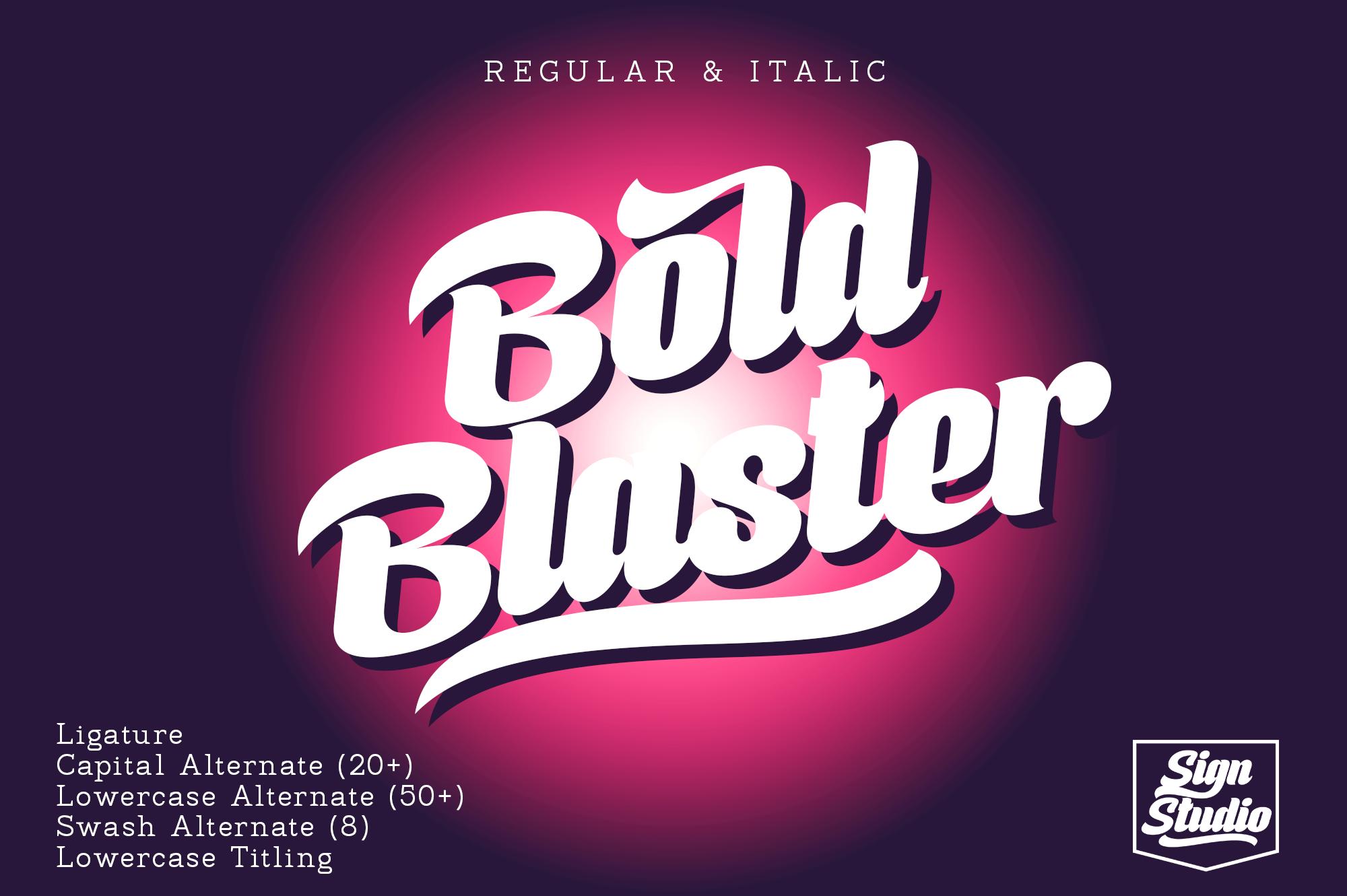 Boldblaster Font