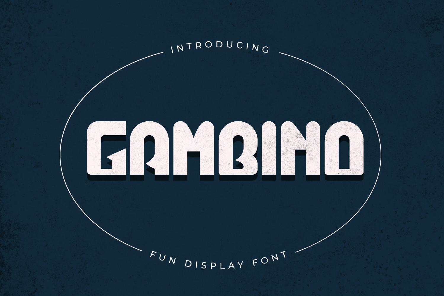Gambino Font