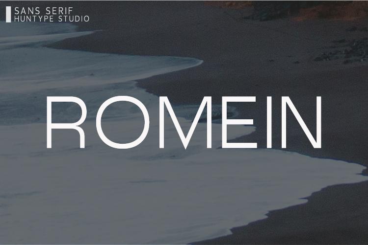 Romein Font