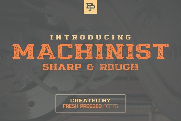 Machinist Font