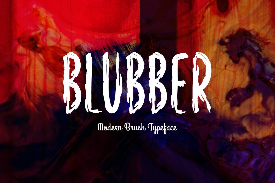 Blubber Font