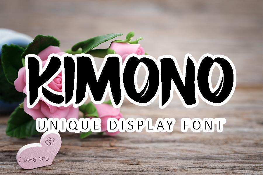 Kimono Font