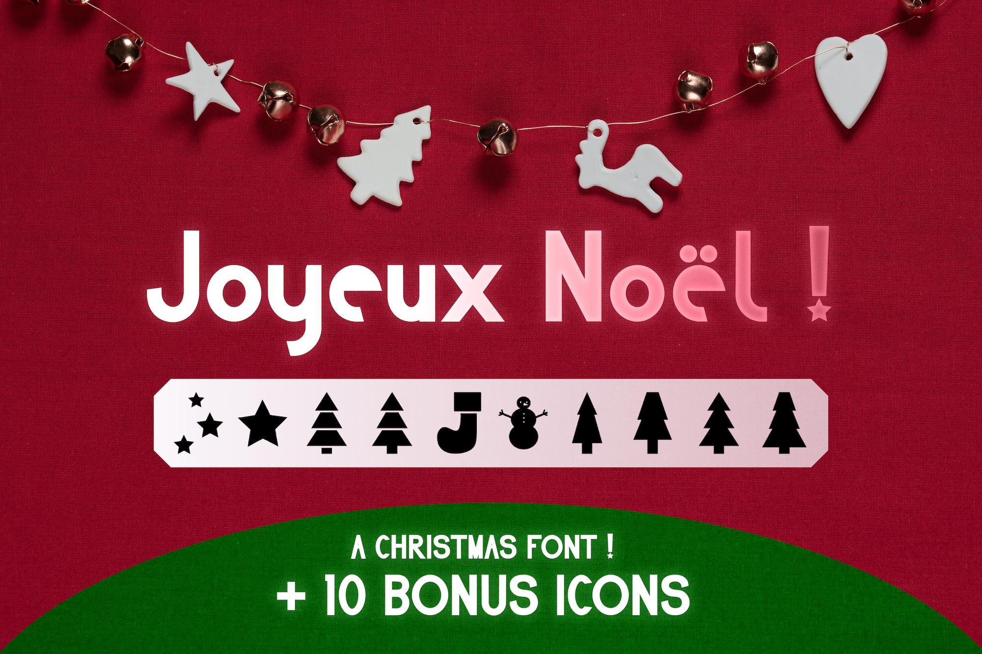 Joyeux Noël Font