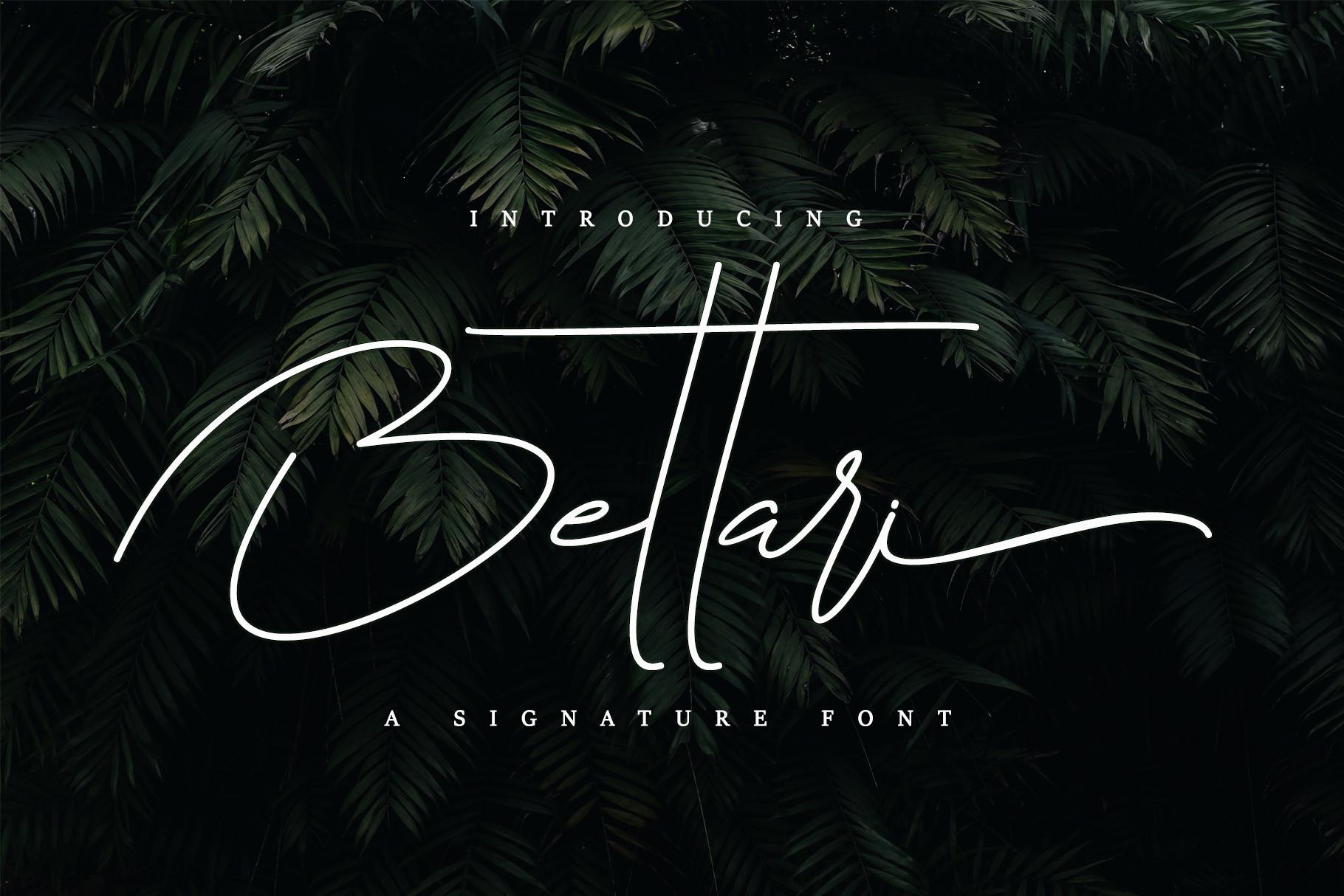 Bettari Font