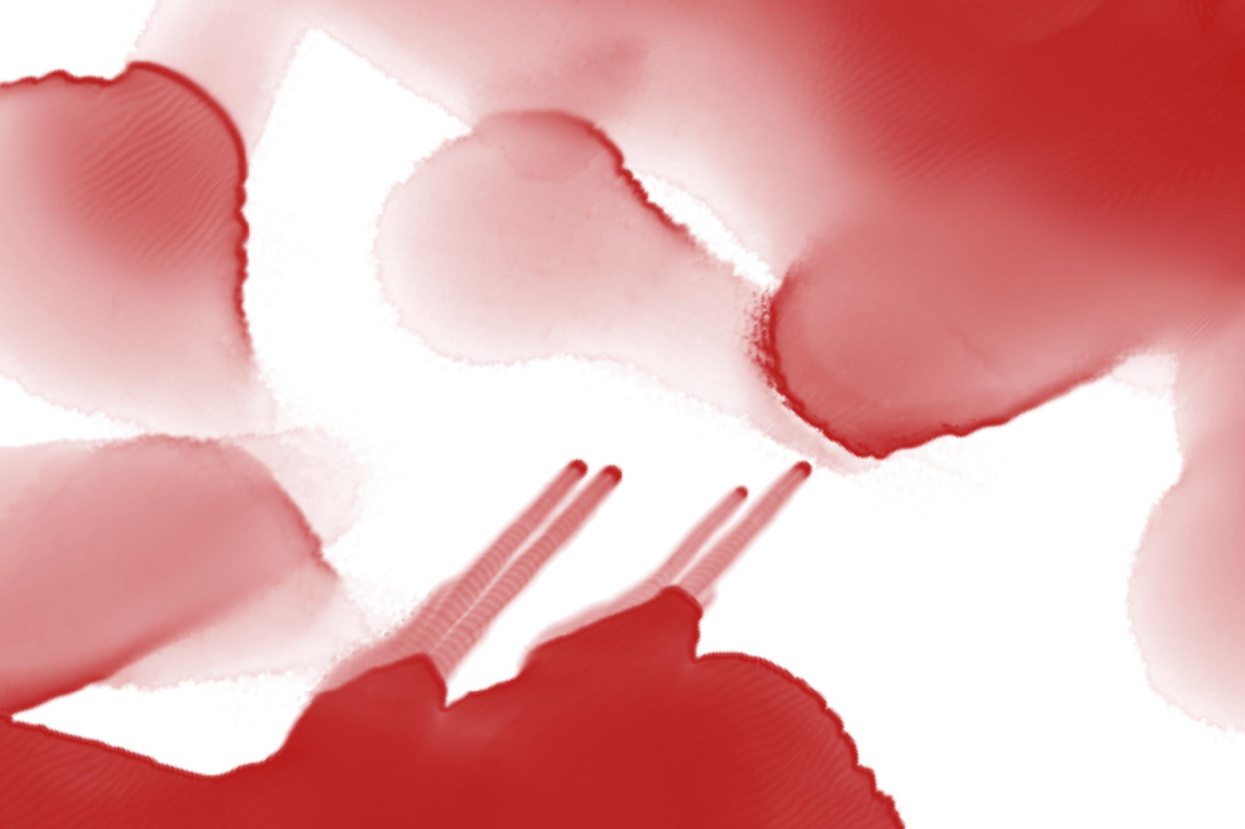 Watercolor Stains Wedding