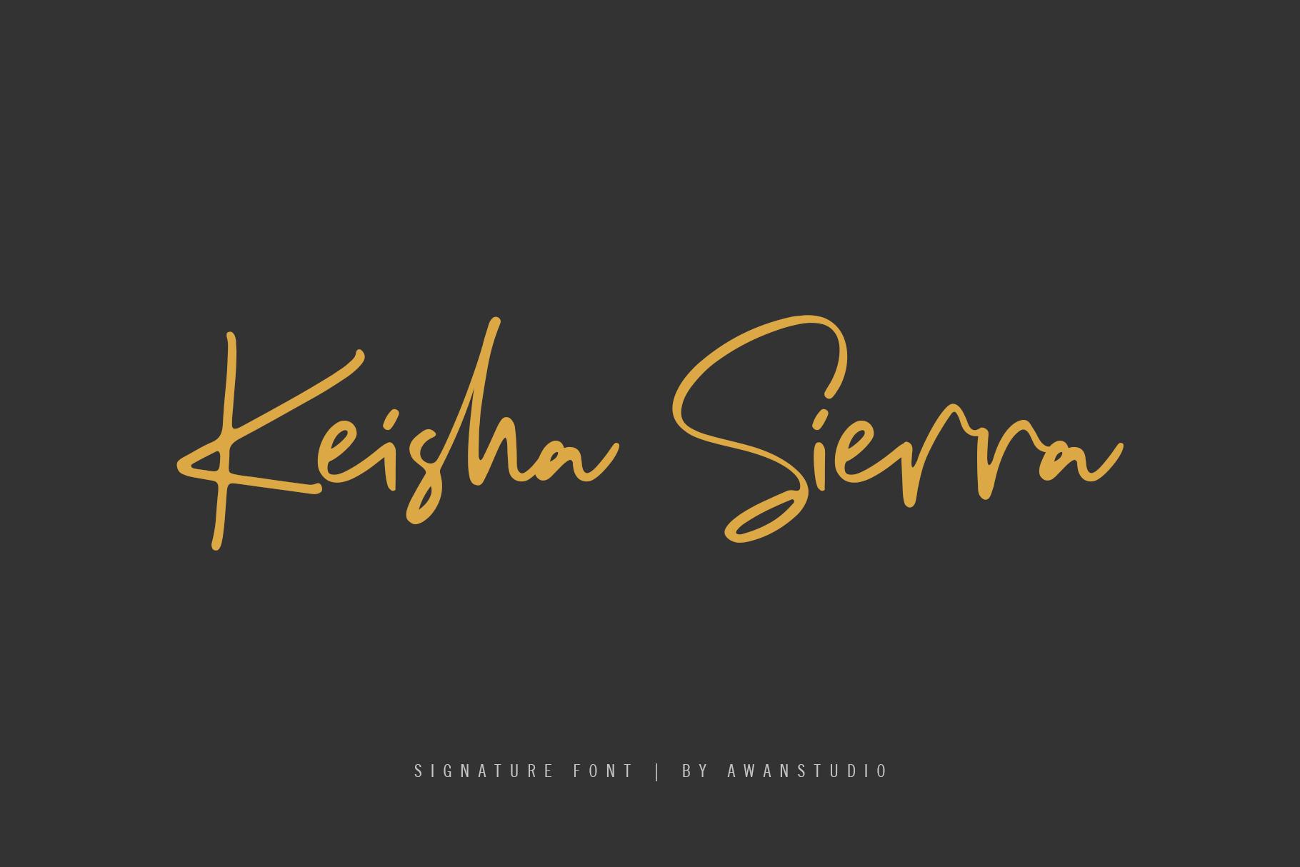 Keisha Sierra Font