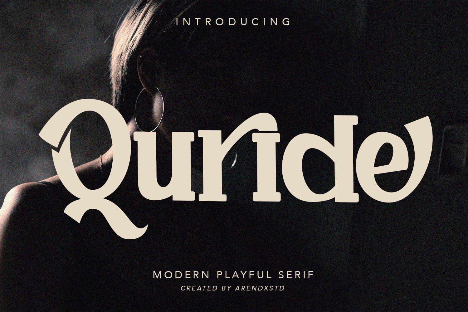 Quride Font