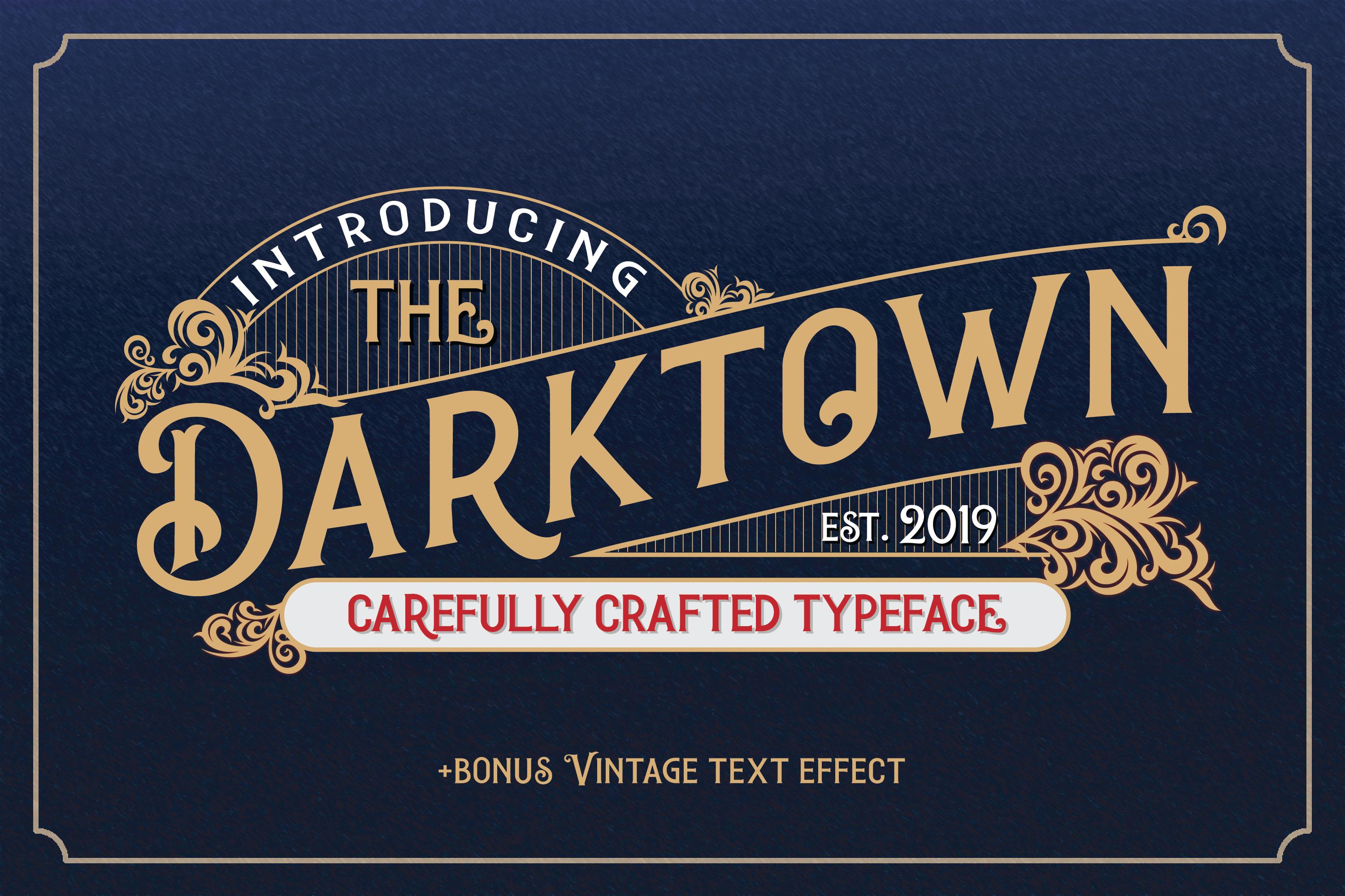 Darktown Font