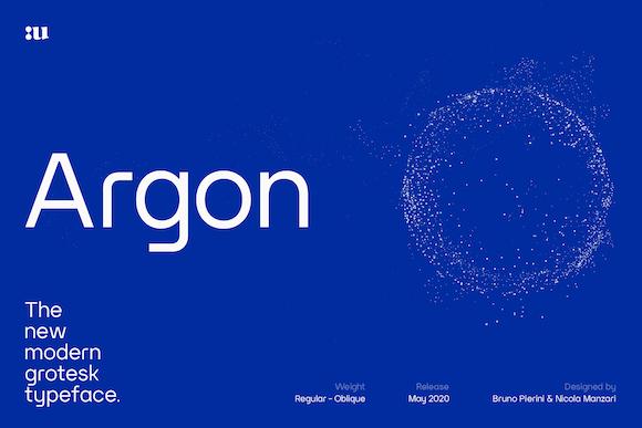 Argon Font