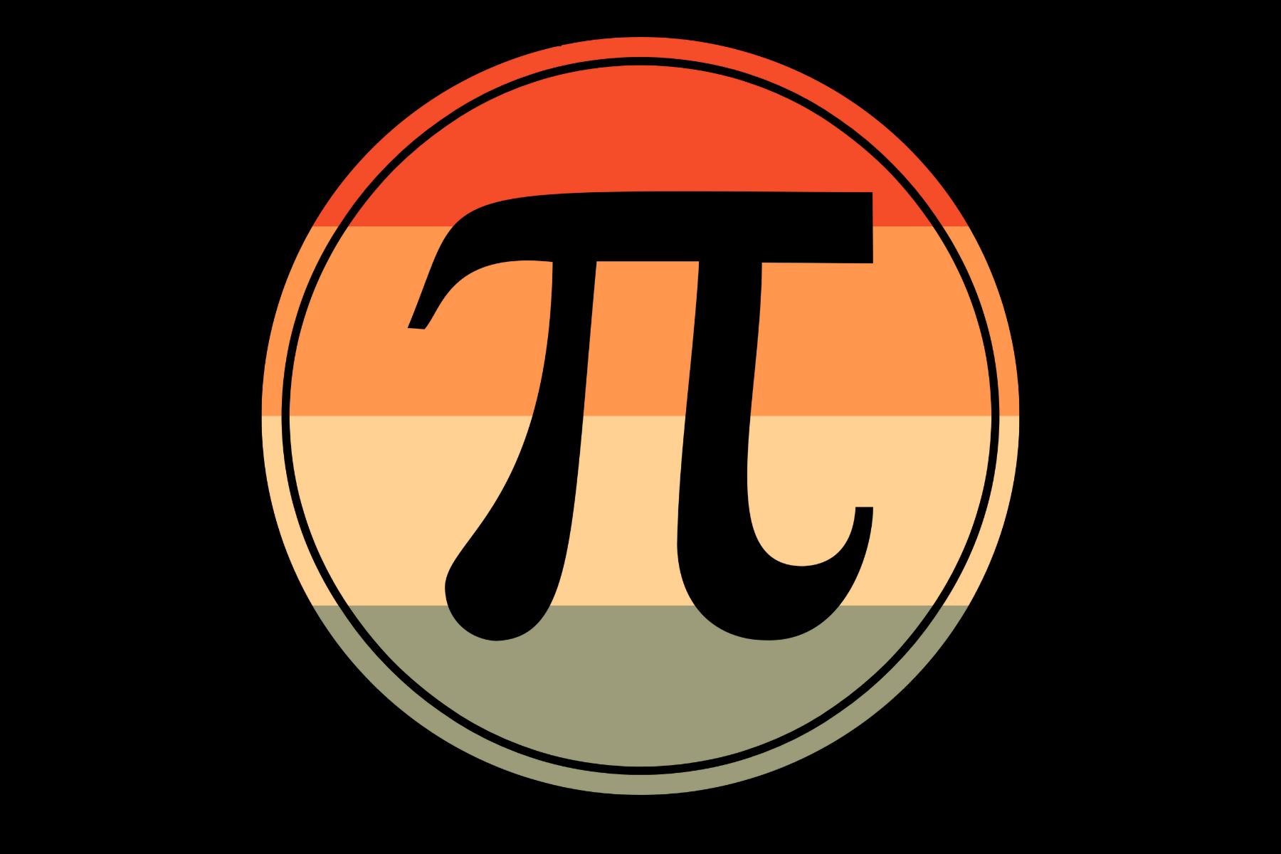 Vintage Retro Pi Day