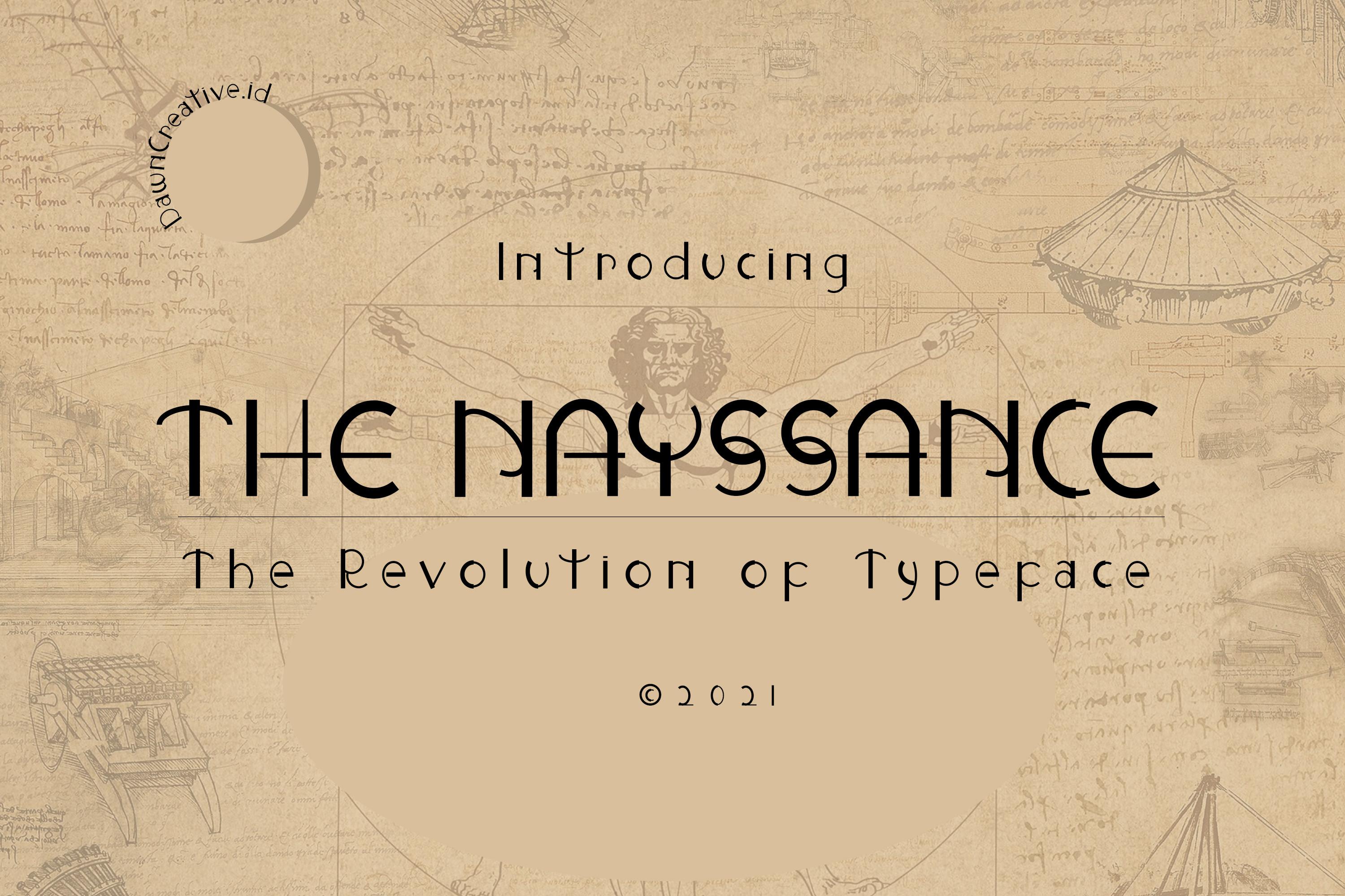 The Nayssance Font